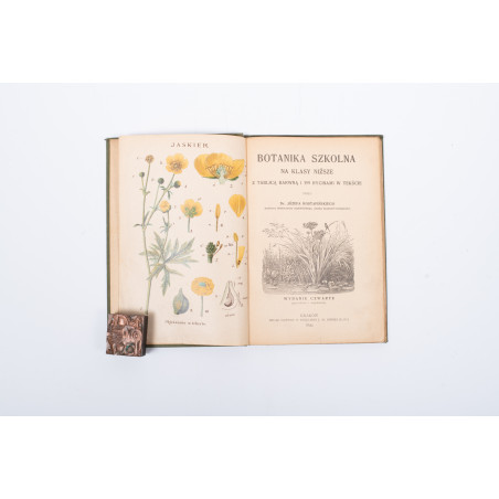 ROSTAFIŃSKI J., Botanika szkolna na klasy niższe z tablicą barwną, Kraków 1899