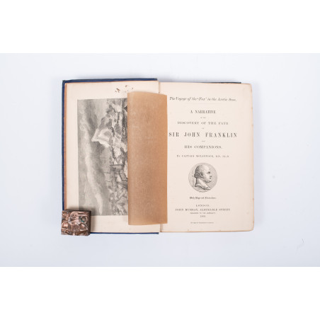 M'CLINTOCK Francis, A Narrative of the Discovery of the Fate of Sir J. Franklin and his Companions, London 1859