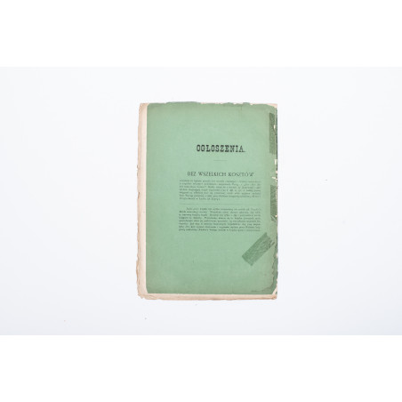 PRZEGLĄD LEŚNICZY. Czasopismo miesięczne nakładem i pod red. J. Rivolego. Nr 10-11, 1877