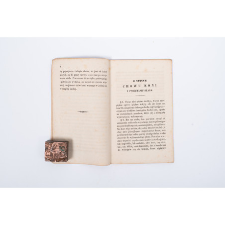 SANGUSZKO W., O sztuce chowu koni i utrzymaniu stada, Kraków 1850