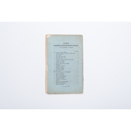 OSTROROG J. hr., Myślistwo z ogary. Wyd. Kazimierz Turowski, Kraków 1859