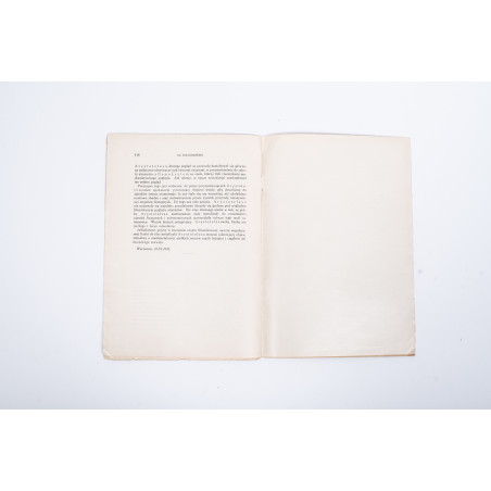 BIAŁOBRZESKI Cz., O interpretacji fizycznej mechaniki kwantów, 1932