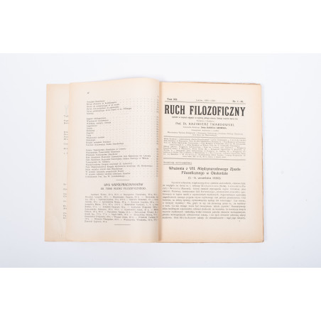 TARSKI A., O pojęciu prawdy w odniesieniu do sformalizowanych nauk dedukcyjnych, "Ruch Filozoficzny". T.XII,  1930-1931