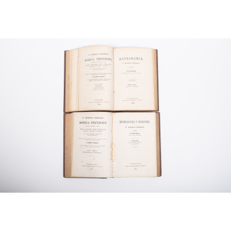 SCHOEDLER F., Księga przyrody ... wykład fizyki, astronomii, chemii, botaniki, zoologii, Warszawa 1871-1874