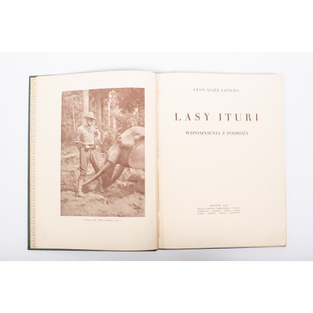 SAPIEHA L., Lasy Ituri. Wspomnienia z podróży, Warszawa–Kraków  1928
