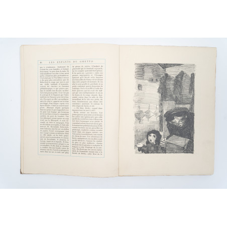 ZANGWILL I., Les enfants du ghetto. Traduction de Pierre Mille. Lithographies de Halicka, Paris 1925