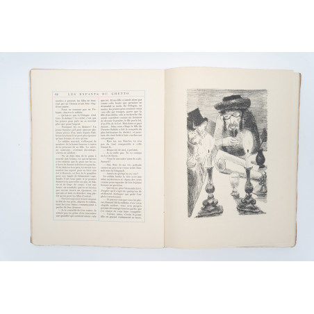 ZANGWILL I., Les enfants du ghetto. Traduction de Pierre Mille. Lithographies de Halicka, Paris 1925