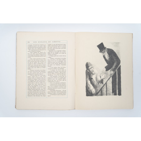 ZANGWILL I., Les enfants du ghetto. Traduction de Pierre Mille. Lithographies de Halicka, Paris 1925