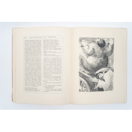 ZANGWILL I., Les enfants du ghetto. Traduction de Pierre Mille. Lithographies de Halicka, Paris 1925