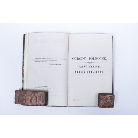 STRUMIŁŁO J., Ogrody północne. Wydanie szóste poprawne. T. 1–3, Wilno  1862