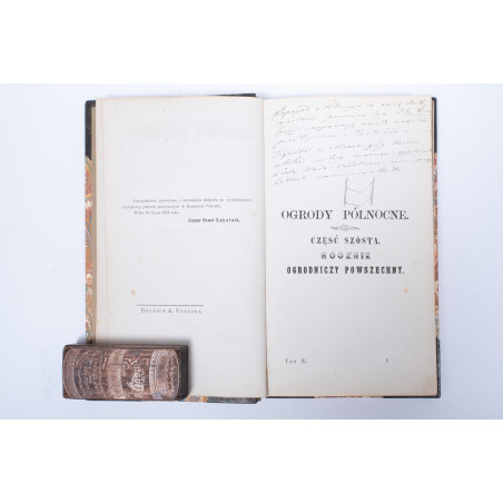 STRUMIŁŁO J., Ogrody północne. Wydanie szóste poprawne. T. 1–3, Wilno  1862