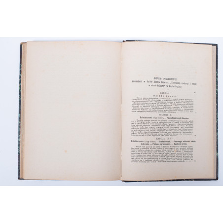 DARWIN K., Zmienność zwierząt i roślin w stanie kultury, Warszawa 1888-1889
