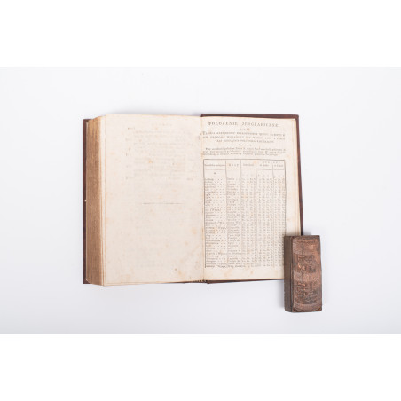 ŚNIADECKI J., Jeografiia czyli opisanie matematyczne i fizyczne ziemi, Wilno 1809