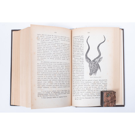 DARWIN K., O pochodzeniu człowieka. Dobór płciowy. T. 1-2, Lwów 1884, 1875-1876