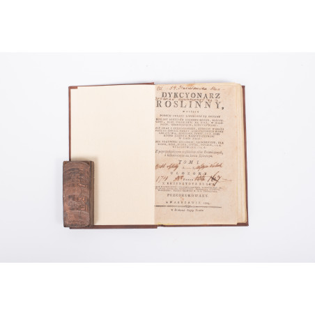 KLUK K., Dykcyonarz roślinny w którym podług układu Linneusza są opisane rośliny, Warszawa 1805–1811