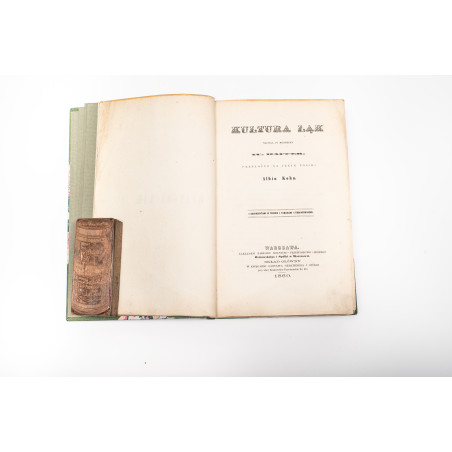 HAFFER W., Kultura łąk. Przeł. z niem. Albin Kohn, Warszawa 1860