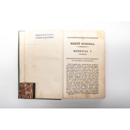 LEŚNIEWSKI P.E., Poradnik dla gospodyń wiejskich i miejskich czyli zbiór rad, wiadomości i przepisów. T.III, Warszawa 1838