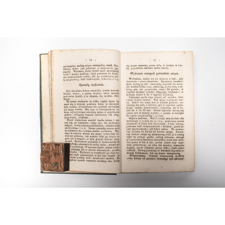 LEŚNIEWSKI P.E., Poradnik dla gospodyń wiejskich i miejskich czyli zbiór rad, wiadomości i przepisów. T.III, Warszawa 1838