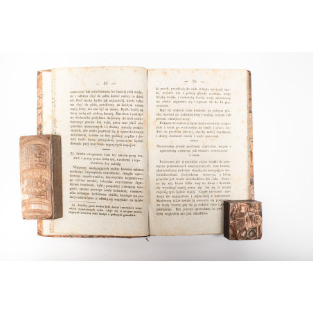 OBJAWIONE TAJEMNICE I PRZEPISY rozmaitych doświadczonych użytków w gospodarstwie wiejskiem, domowem, Warszawa  1844