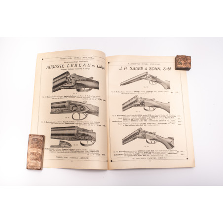 CENNIK. Warszawska Spółka Myśliwska. Fabryka Amunicji i Śrutu, [Warszawa] 1934