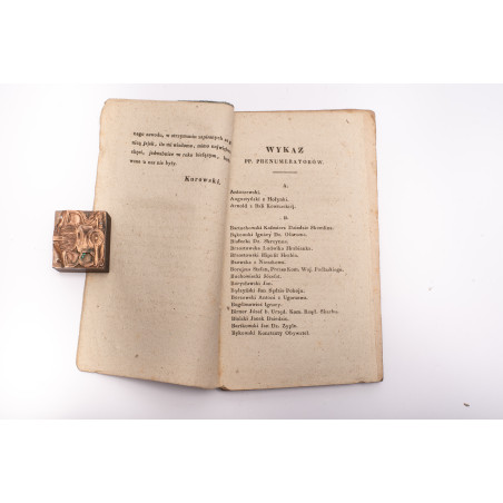 [KUROWSKI J.N.], O potrzebie i możności zaprowadzenia w naszym kraju jedwabnictwa. Cz. III, Warszawa 1836