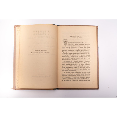 OBOLEWICZ K., O sadach wiejskich czyli rady i sposoby zakładania i utrzymania sadów, Warszawa 1900