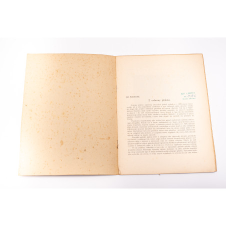 SOKOŁOWSKI J., Z ochrony ptaków. Osobne odbicie z zesz. IX "Ochrony Przyrody", Kraków 1929