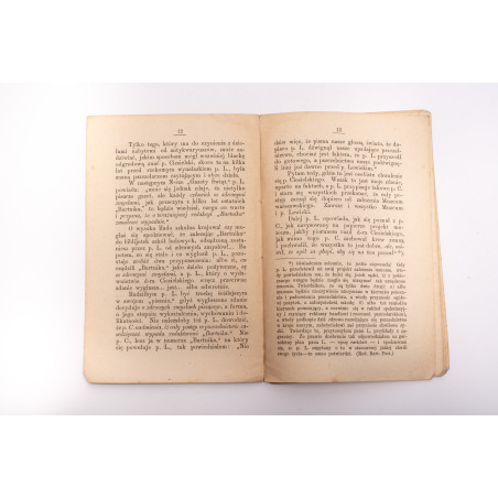 JAKUBOWSKI J., W sprawie pszczelnictwa. Artykuły polemiczne, Warszawa 1886