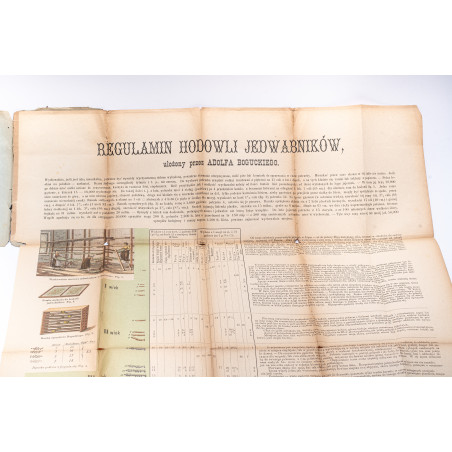 BOGUCKI A., Jedwabnictwo nasze i obce. Regulamin hodowli jedwabników, Warszawa 1890