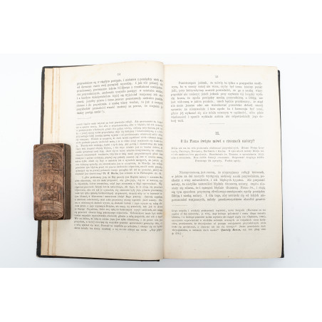 REUSCH H., Biblja i natura. Zestawienie biblijnego opowiadania o pierwotnych dziejach Ziemi, Warszawa 1872