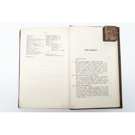 REUSCH H., Biblja i natura. Zestawienie biblijnego opowiadania o pierwotnych dziejach Ziemi, Warszawa 1872