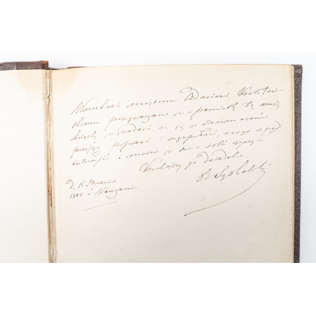 SZOKALSKI W.F., Początek i rozwój umysłowości w przyrodzie, Warszawa 1885