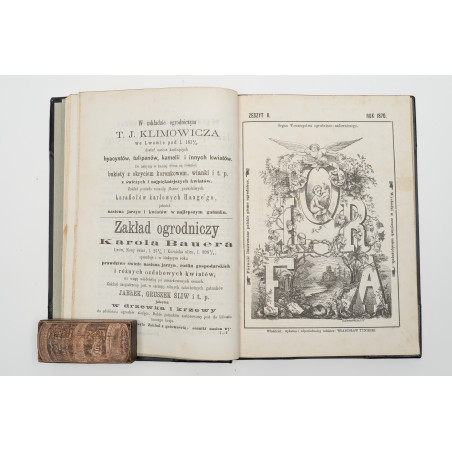FLORA. Czasopismo botaniczno–ogrodnicze. Organ Lwowskiego Towarzystwa. I-VI,  1870