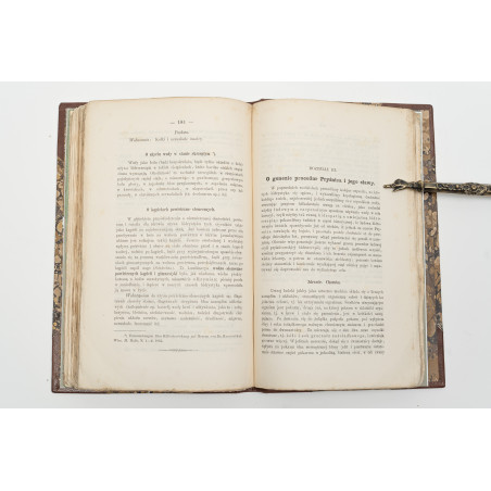 JASIŃSKI W., O leczeniu wodą i innemi środkami naturalnemi. Poradnik domowy, Lwów 1865