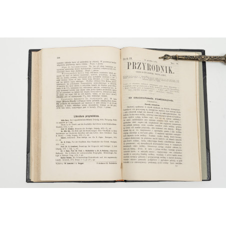 PRZYRODNIK. Sześciotygodnik popularny. Rok drugi, Lwów  1872