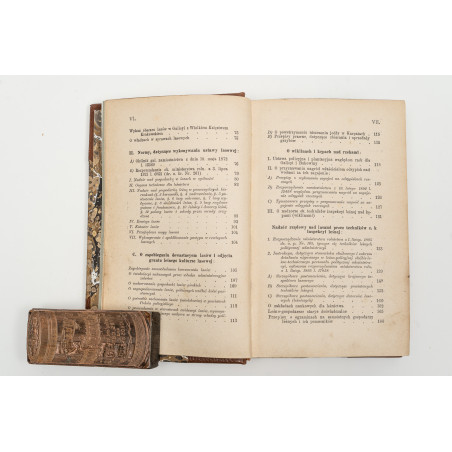 DZEROWICZ W., Podręcznik prawny w sprawach lasowych, polowych, łowieckich i o rybołowstwie, Lwów 1898