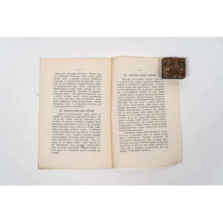 STAFF F., Stacya doświadczalna rybacka w Rudzie Malenieckiej, [Kraków] 1913