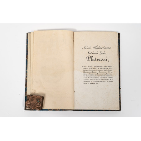 [KOZŁOWSKI W.], Pierwsze początki terminologij łowieckiey, Warszawa 1822