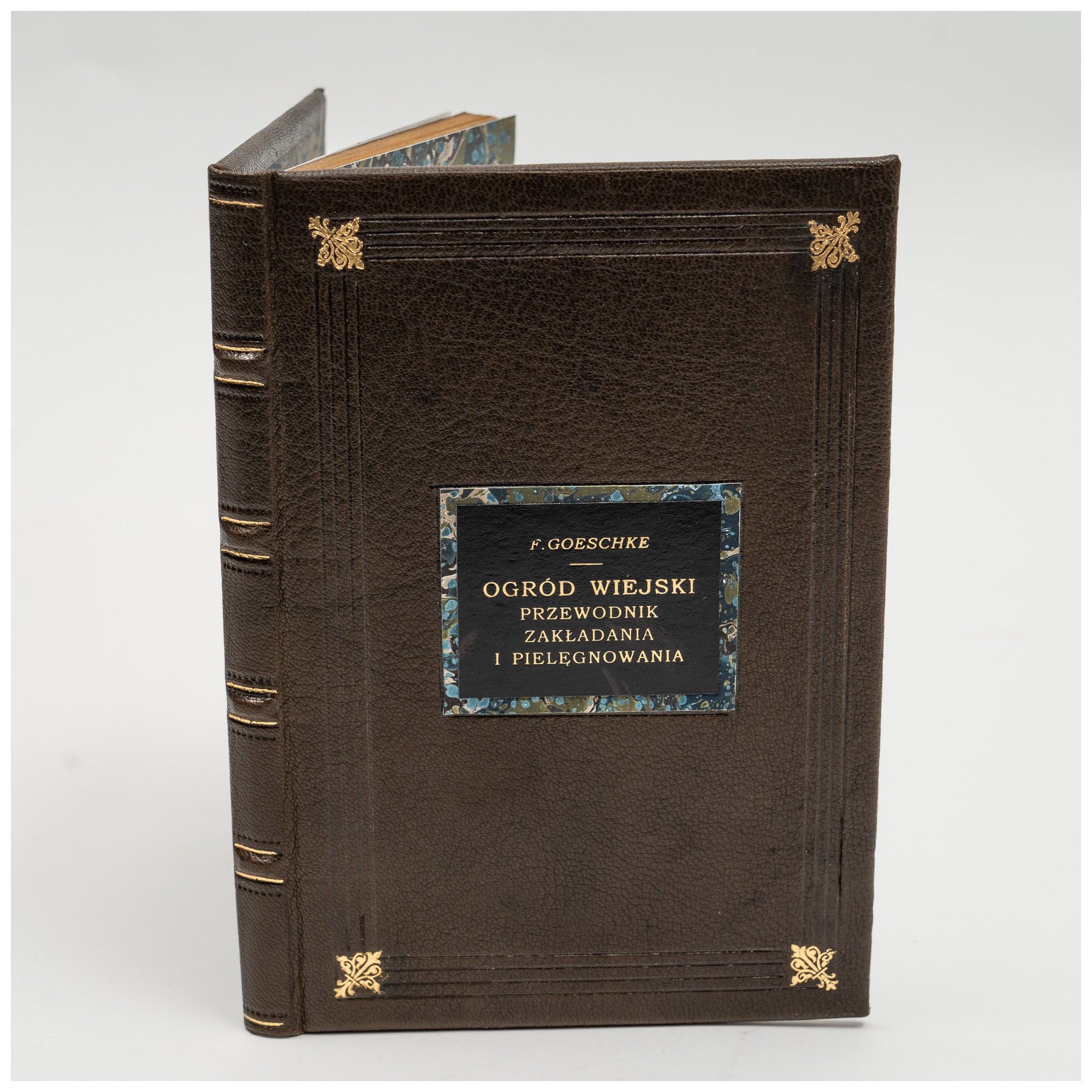GOESCHKE F., Ogród wiejski. Popularny przewodnik przy zakładaniu i pielęgnowaniu ogrodów, Warszawa 1888