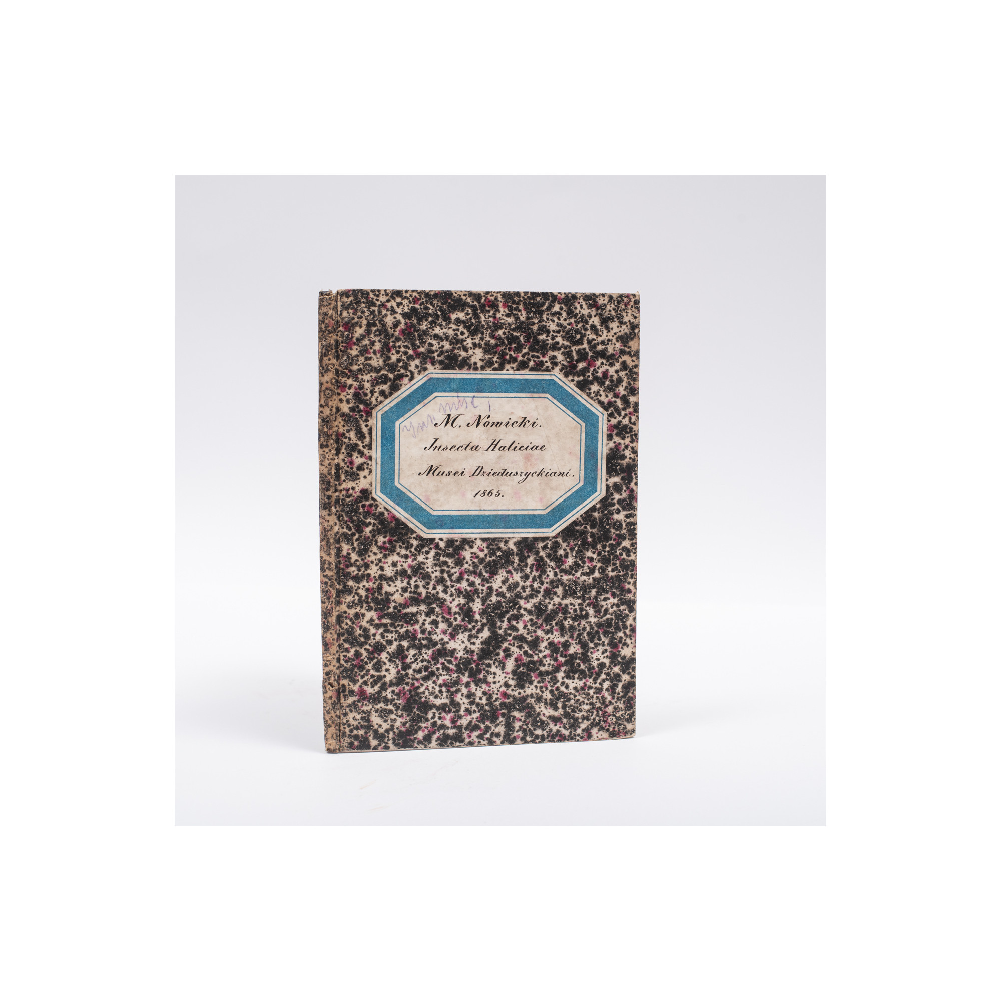 NOWICKI-SIŁA M., Insecta Haliciae Musei Dzieduszyckiani, Cracoviae  1865