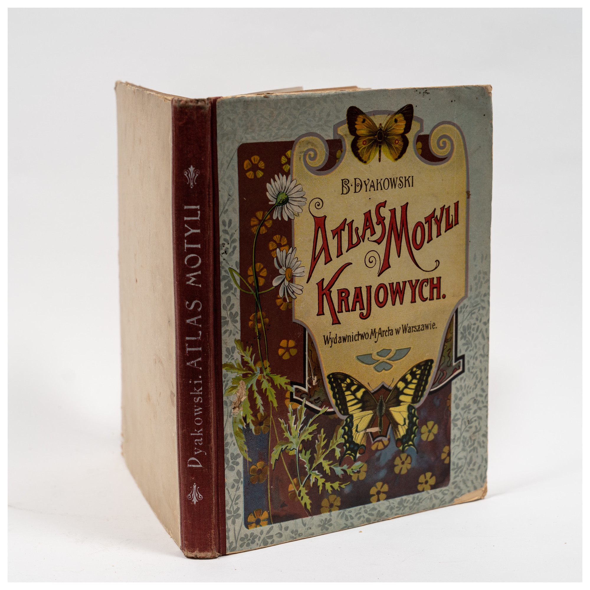 DYKOWSKI B., Atlas motyli krajowych. Z 218 wizerunkami kolorowemi, Warszawa 1906