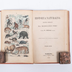 STRÄSSLE Fr., Historya naturalna krotko zebrana dla młodocianego wieku. Wydanie drugie, Warszawa 1869