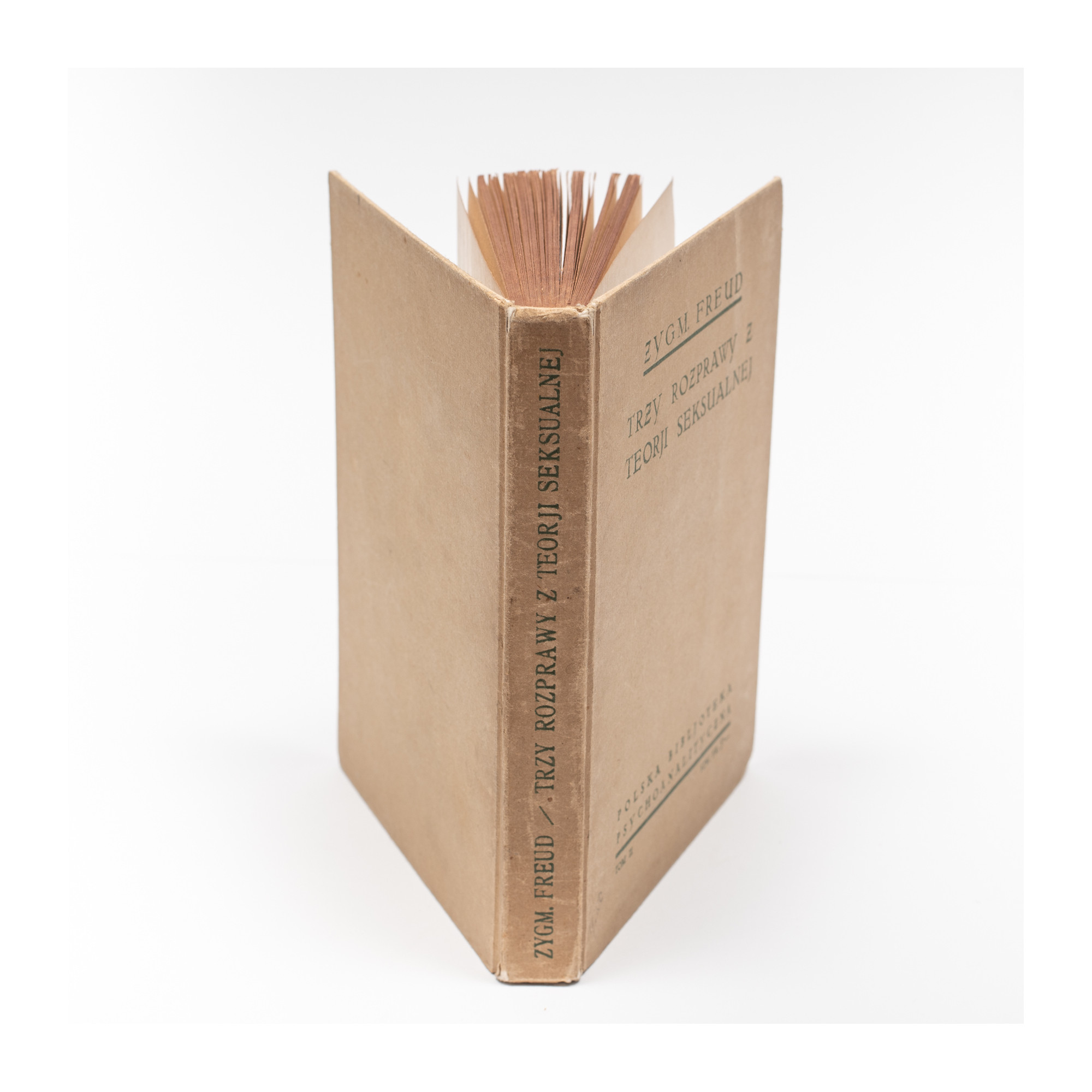 FREUD Z., Trzy rozprawy z teorji seksualnej, Lipsk-Zurych 1924