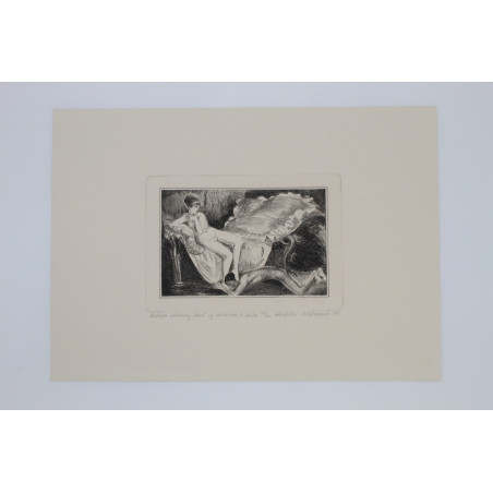 [SCHULZ B.], [akwaforty M. Leszczewskiej–Włodarskiej wg oryginalnych cliche-verre z "Xięgi Bałwochwalczej"], Katowice 1992