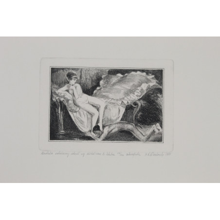 [SCHULZ B.], [akwaforty M. Leszczewskiej–Włodarskiej wg oryginalnych cliche-verre z "Xięgi Bałwochwalczej"], Katowice 1992