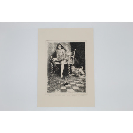 [SCHULZ B.], [akwaforty M. Leszczewskiej–Włodarskiej wg oryginalnych cliche-verre z "Xięgi Bałwochwalczej"], Katowice 1992