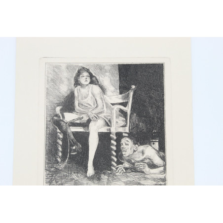 [SCHULZ B.], [akwaforty M. Leszczewskiej–Włodarskiej wg oryginalnych cliche-verre z "Xięgi Bałwochwalczej"], Katowice 1992