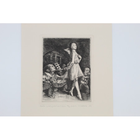 [SCHULZ B.], [akwaforty M. Leszczewskiej–Włodarskiej wg oryginalnych cliche-verre z "Xięgi Bałwochwalczej"], Katowice 1992