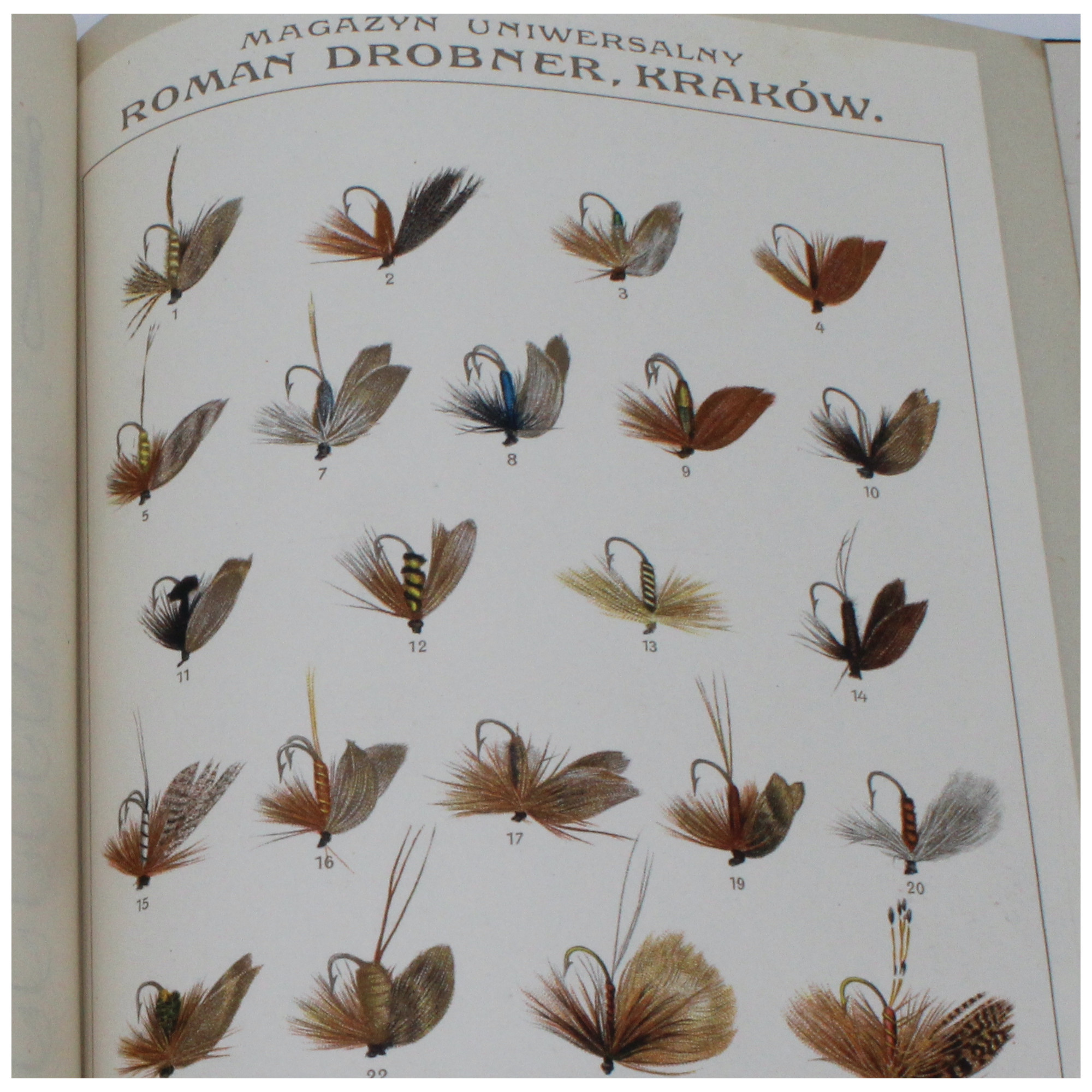 ROZWADOWSKI J., Poradnik dla miłośników sportu wędkowego czyli sztuka łowienia pstrąga, lipienia i łososia, Kraków 1908 