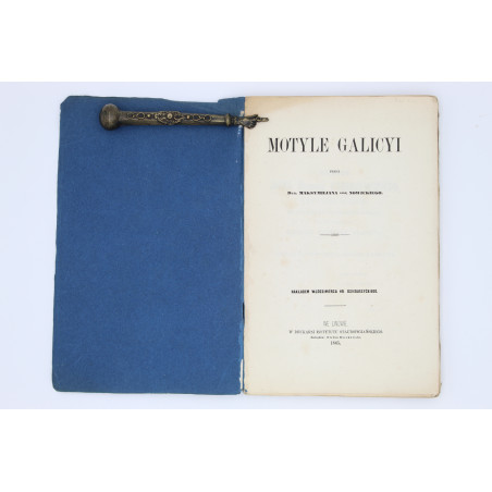 NOWICKI-SIŁA Maksymilian, Motyle Galicyi [butterflies of Carpathians], Lwów 1865